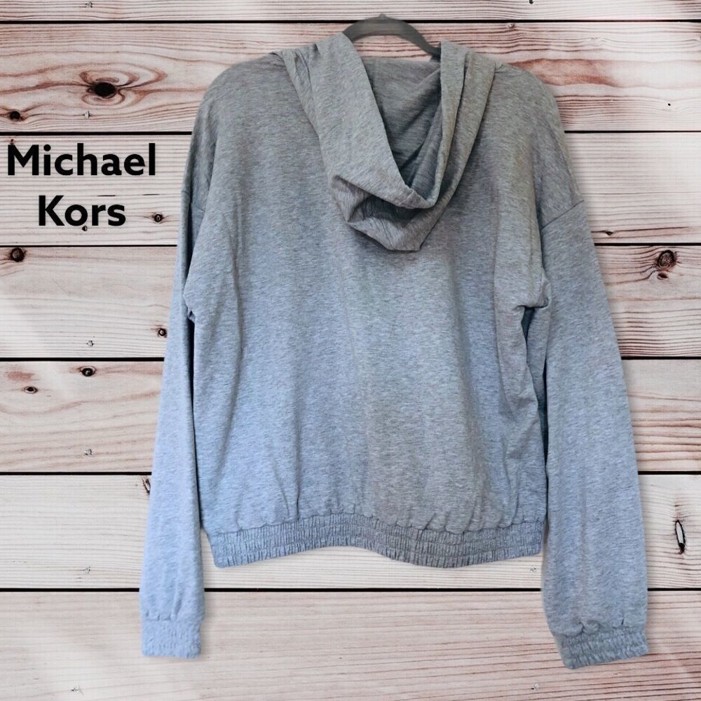 NWT: Michael Kors Cinch Bottom Hoodie‎ - Picture 2 of 11